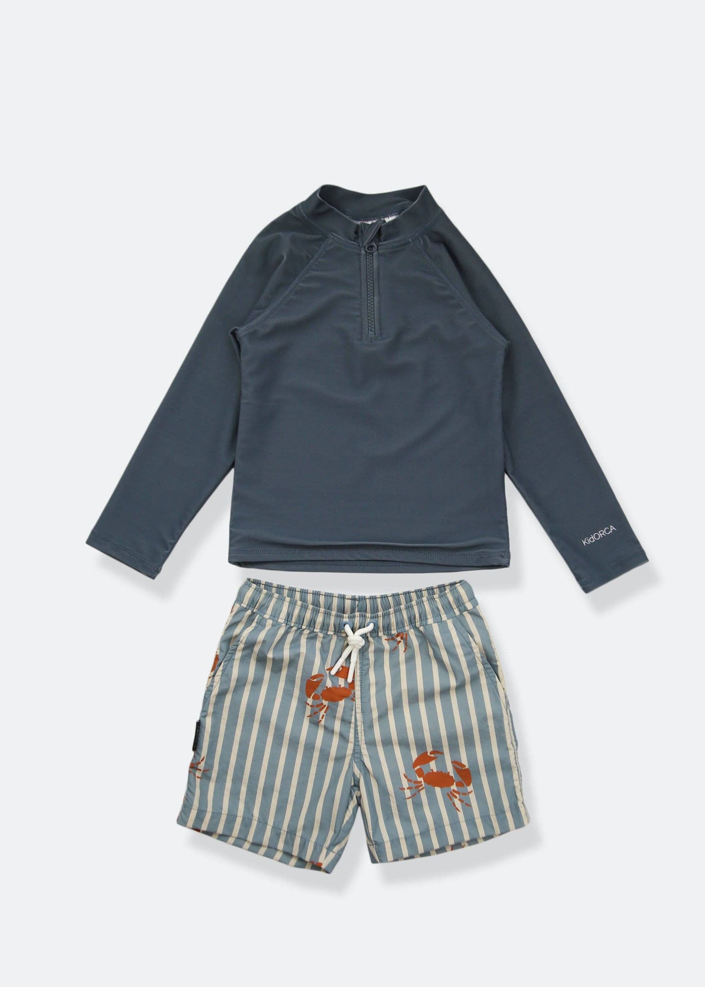 Children’s Swim Trunks - Crab / Slate