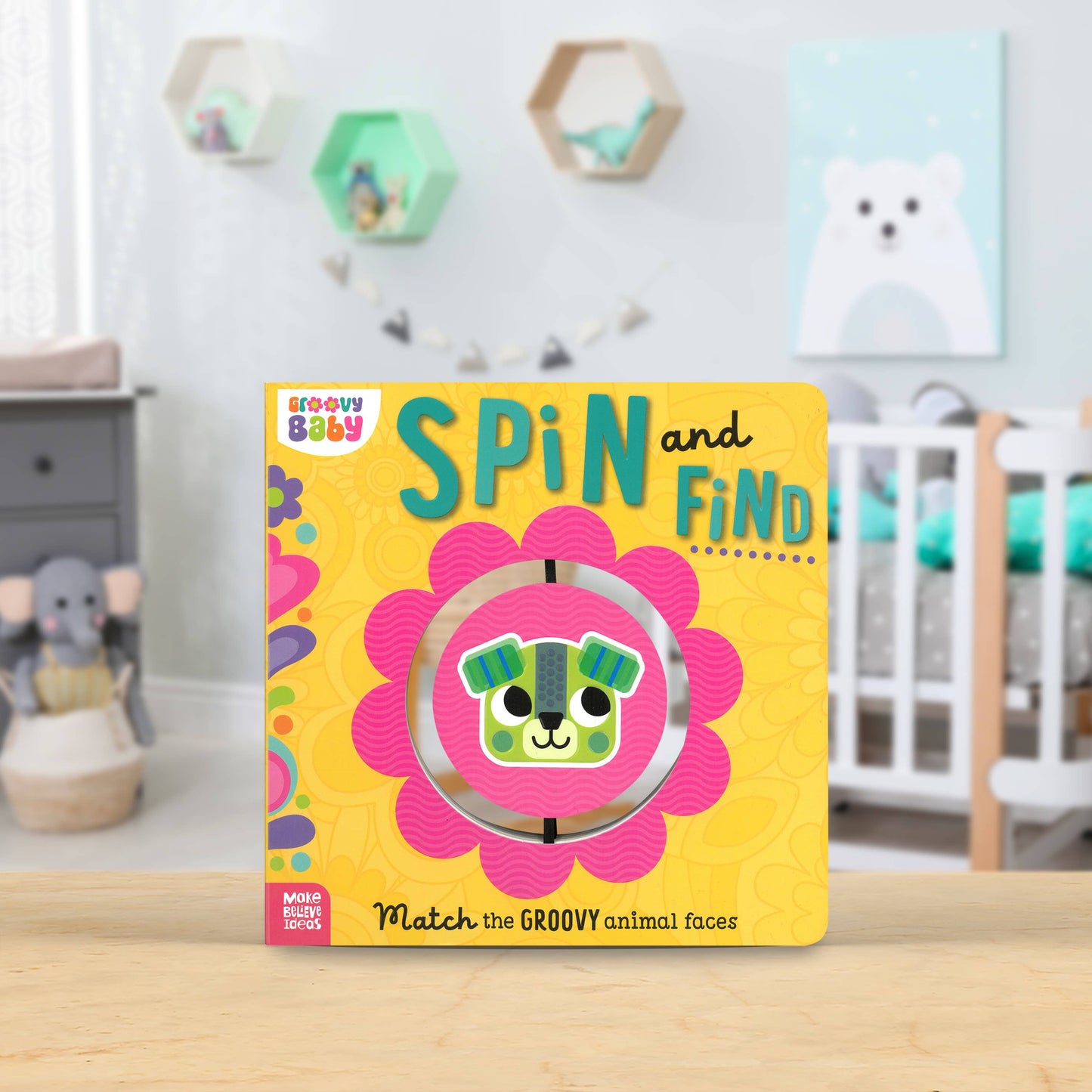 Make Believe Ideas - Groovy Baby Spin and Match