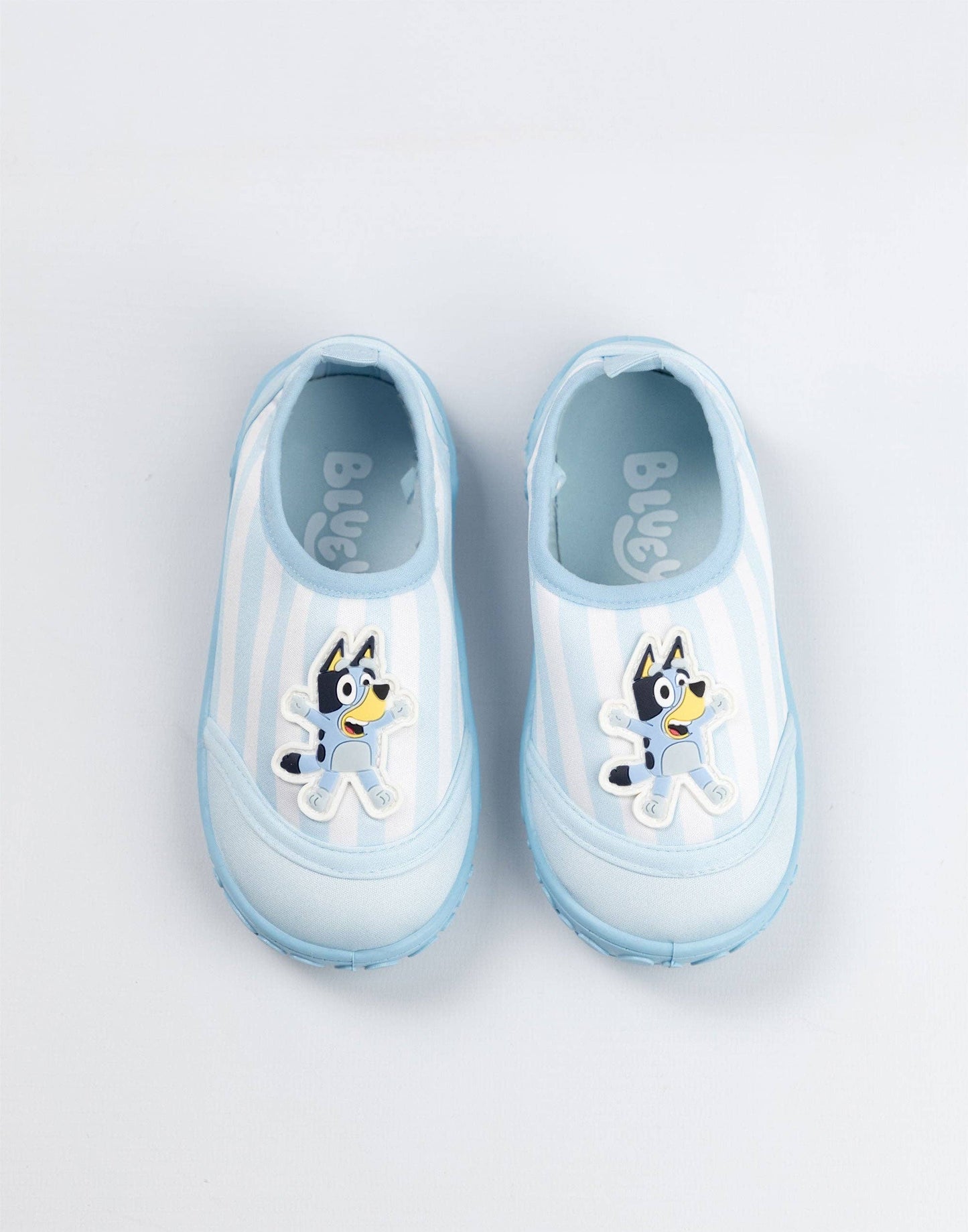 Bluey Unisex Kids Blue Stripy Aqua Shoes