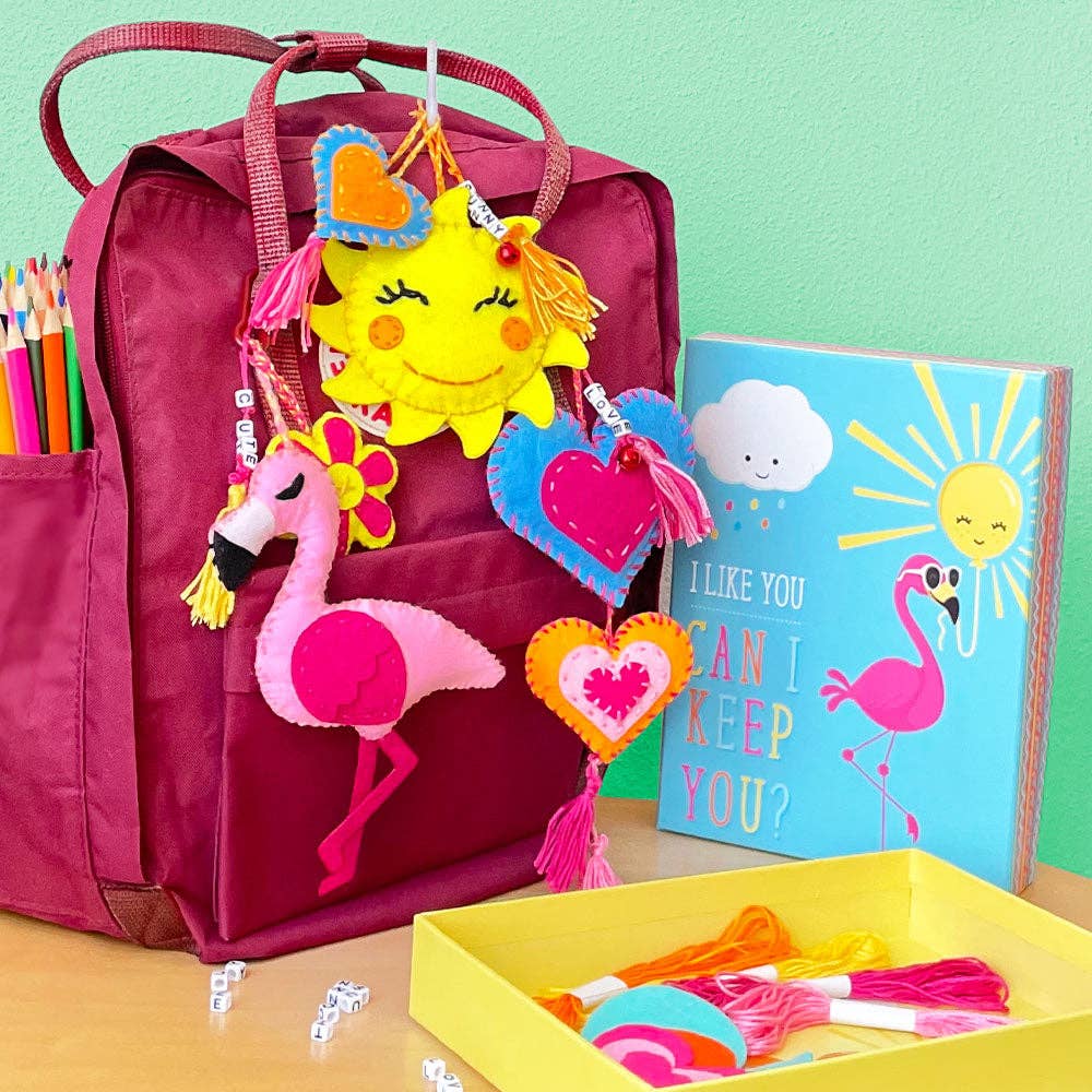 Backpack Charms Felt Art Set