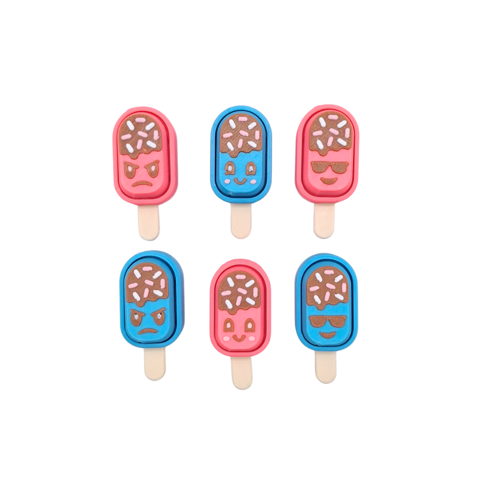 Ice Lolly Friends Fidget Clicker