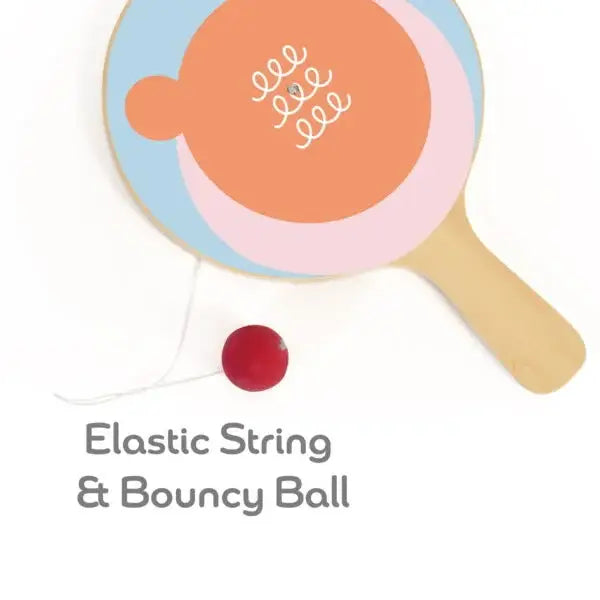 Classic World Paddle Ball Wooden Hand-Eye Coordination Toy