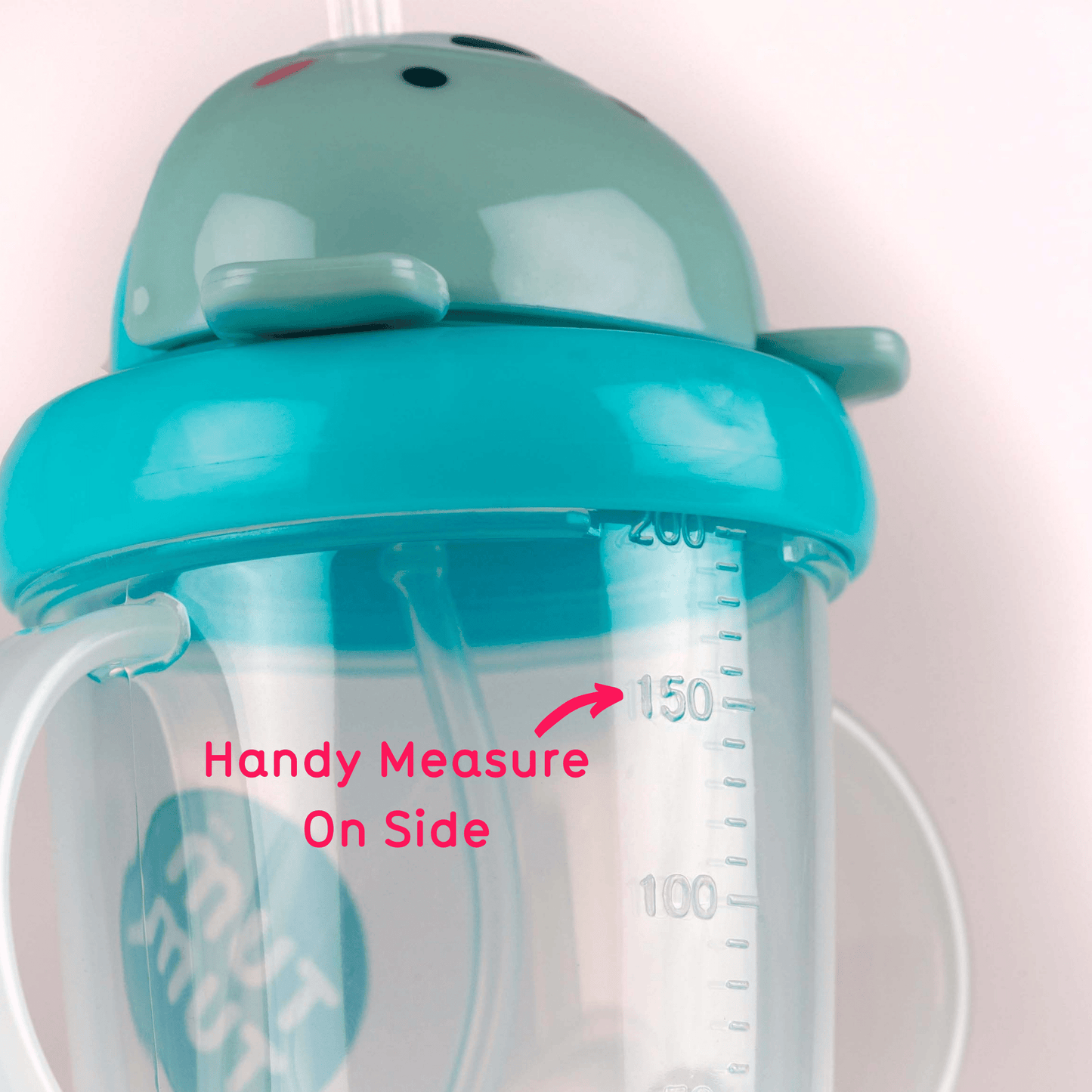 Hippychick - Tum Tum Tippy Up Cup - Boris Bear with Weighted Straw 200ml