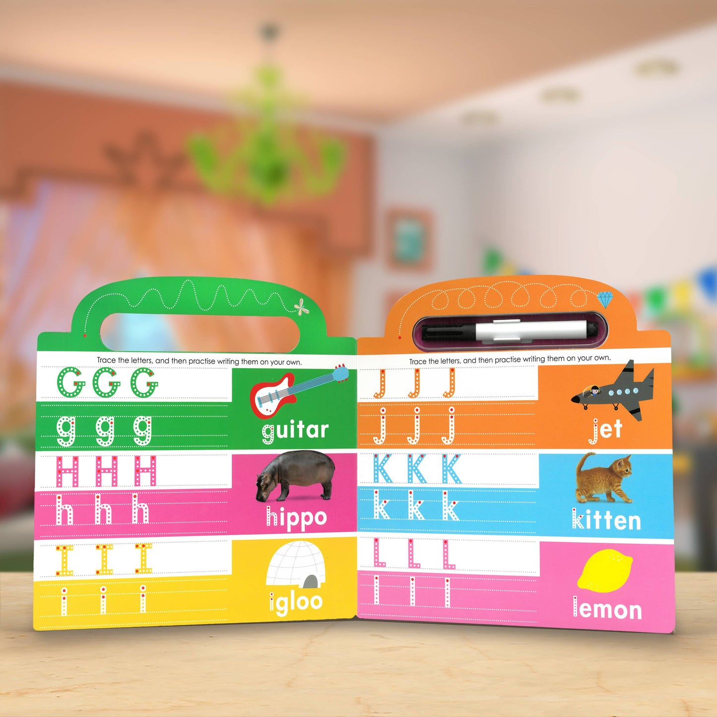 Make Believe Ideas - Mini iQ Write-and-Wipe Learn to Write