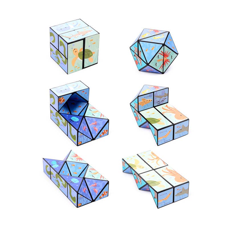 Puckator Ltd - Mariniverse Puzzle Cube Toy