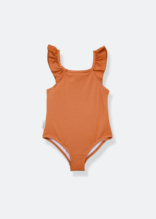Childrens Swim - KidORCA - Waffle Weave Swimsuit - Hazel