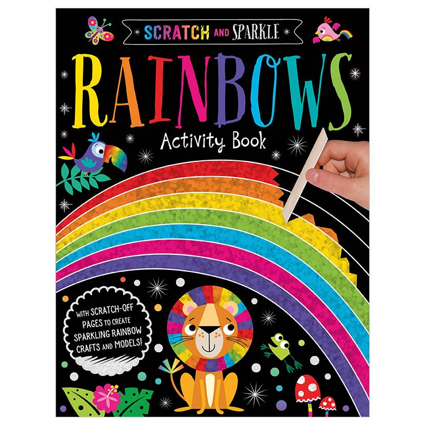 Make Believe Ideas - Scratch and Sparkle Rainbows Activity Book
