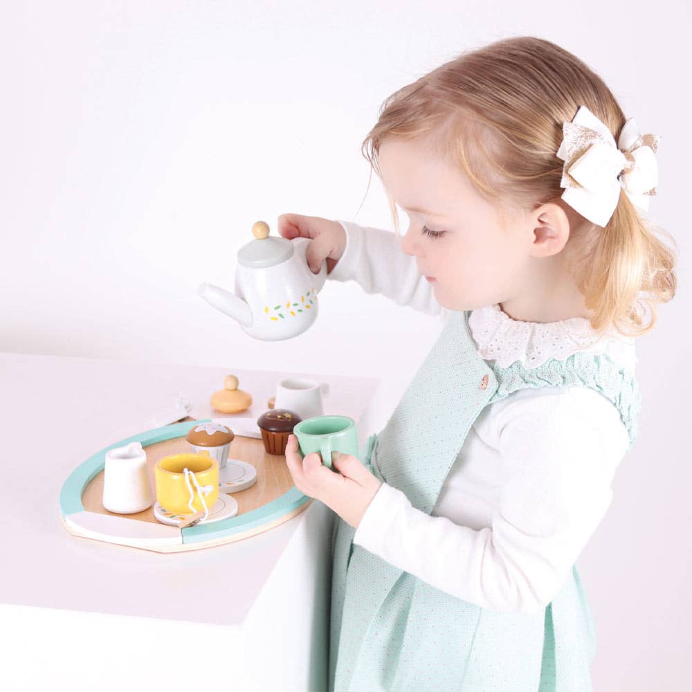 Wooden Play Afternoon Tea Set