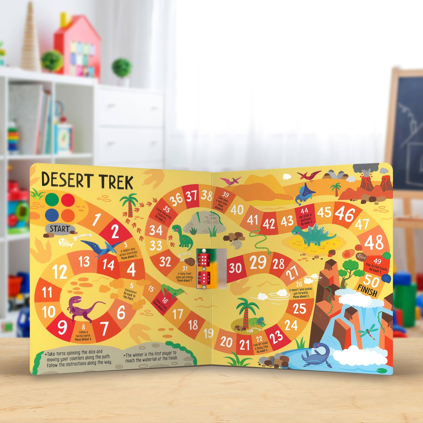 Make Believe Ideas - Spin and Play Dinosaur Games