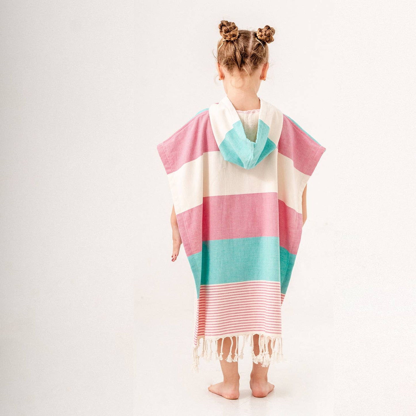Kikoya - Hooded Poncho Surf Changing Swimming Beach Towel Terrybacked