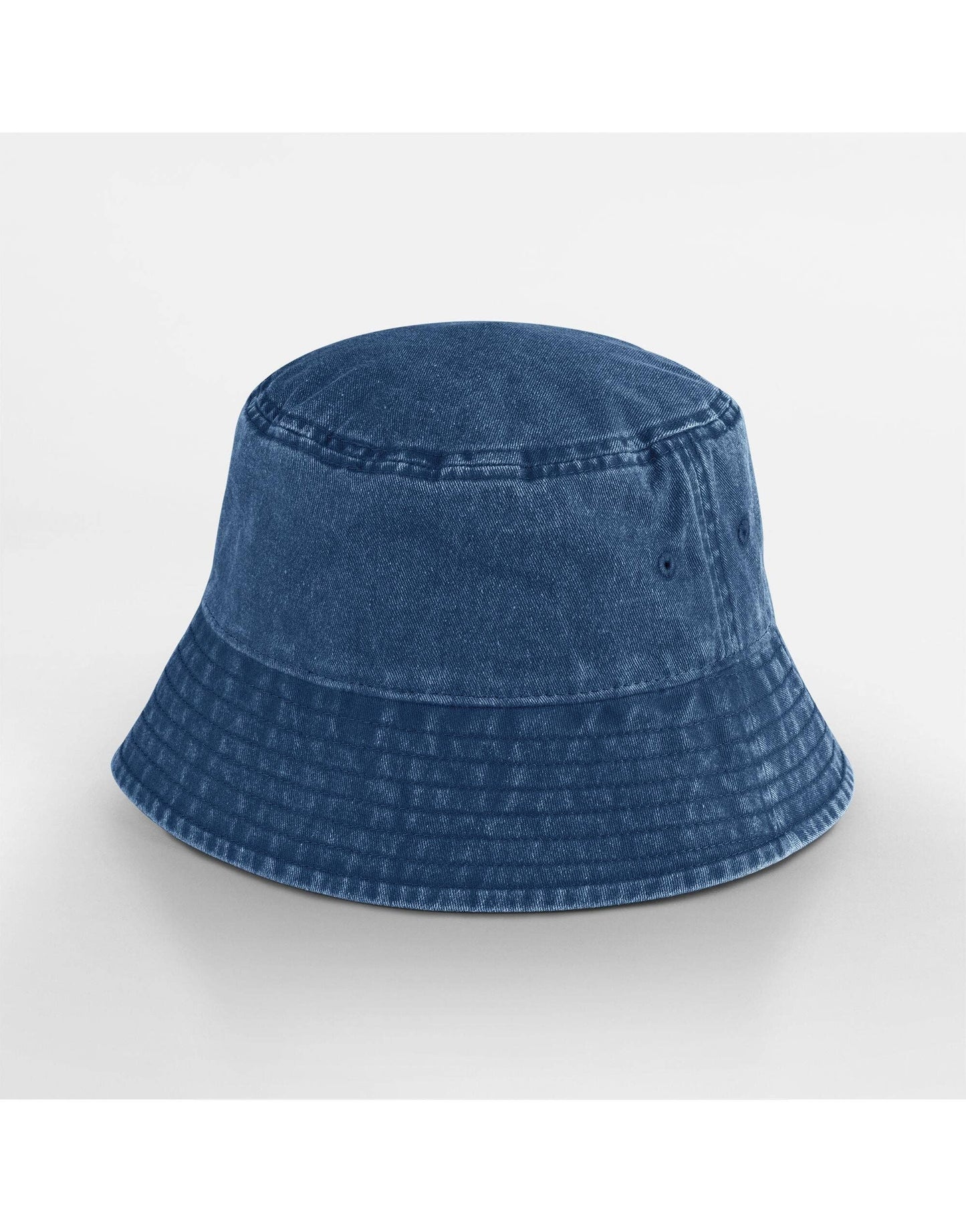 Logo Free Clothing - Beechfield Junior Vintage Bucket Hat | 100% Heavy Washed Cotton | 5 Colours | Unisex Ages 3-12