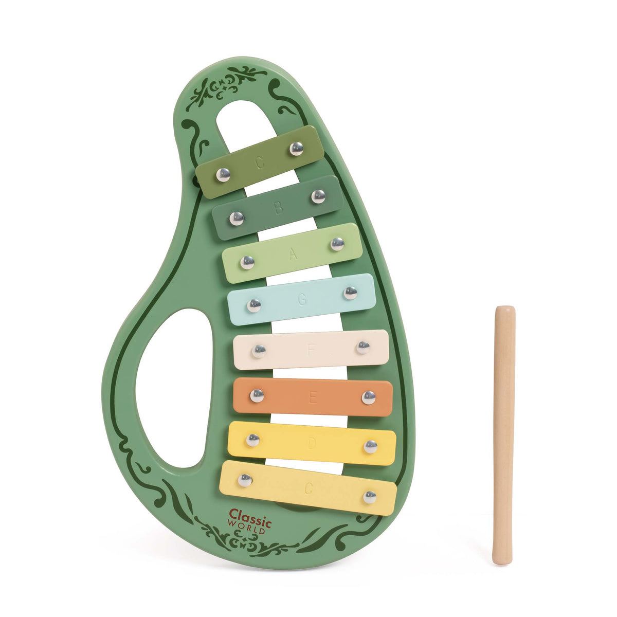 Classic World Vintage Xylophone Wooden Musical Instrument
