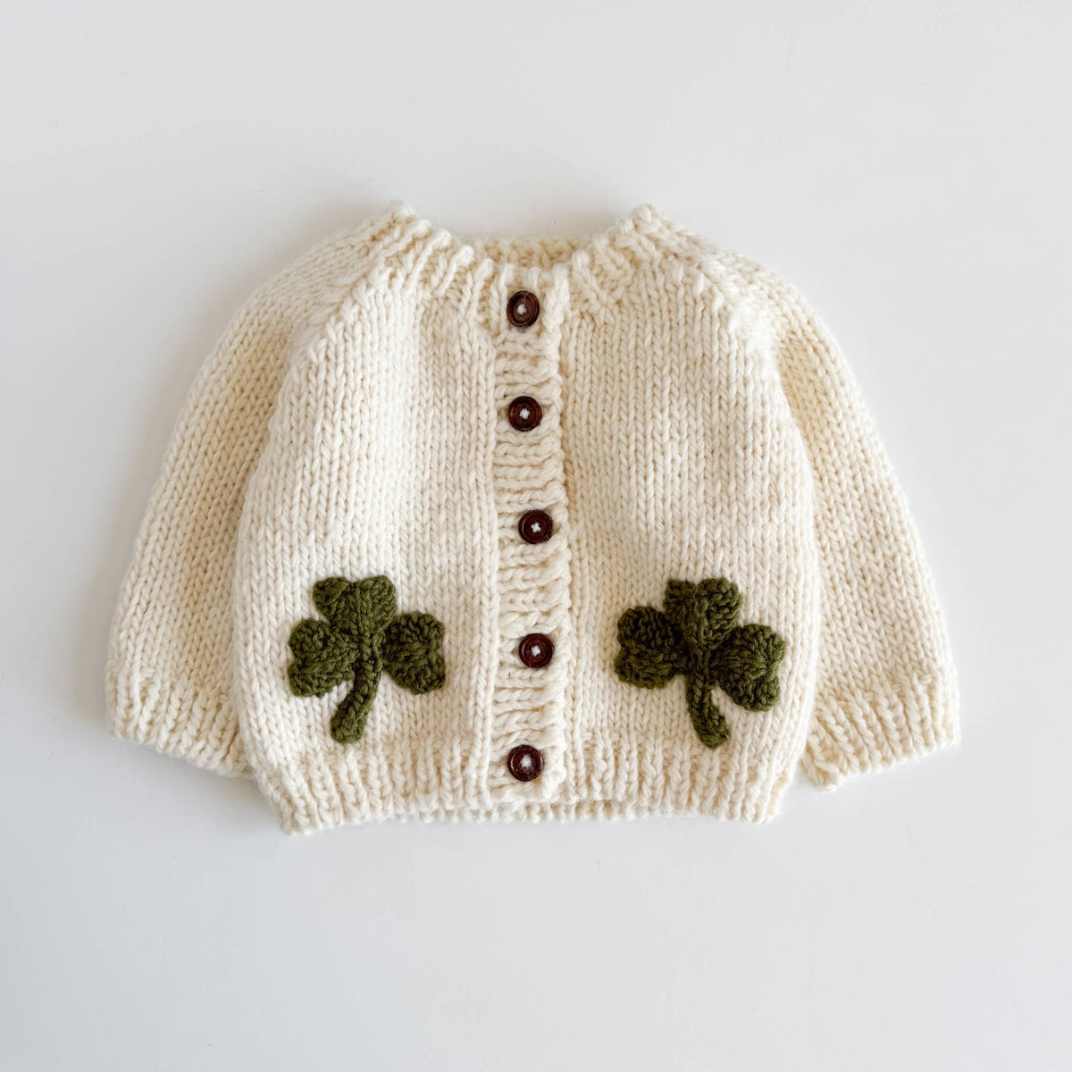 Baby & Child Cardigan - Shamrock Hand Knit