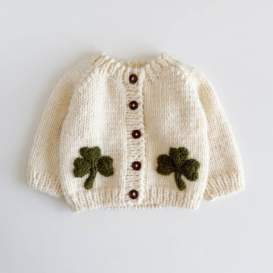 Baby & Child Cardigan - Shamrock Hand Knit