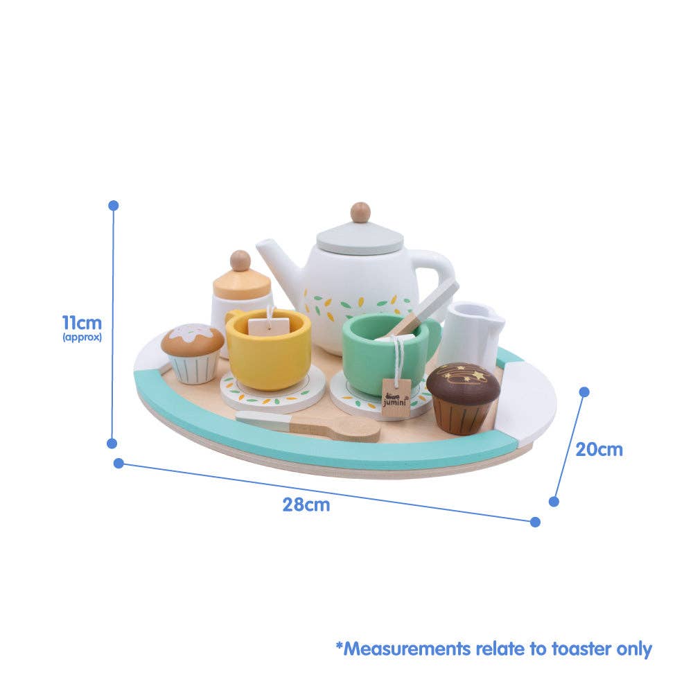 Wooden Play Afternoon Tea Set