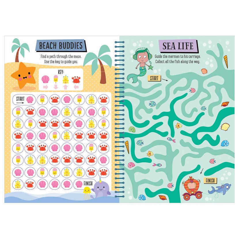 Make Believe Ideas - Wipe-Clean Workbooks  Mega Mazes