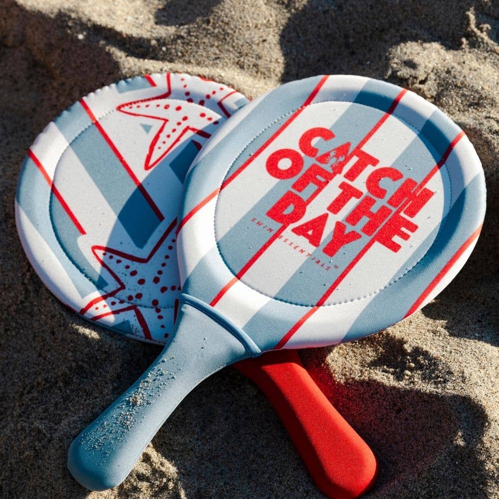 Beach Tennis Set - Catch of the Day
