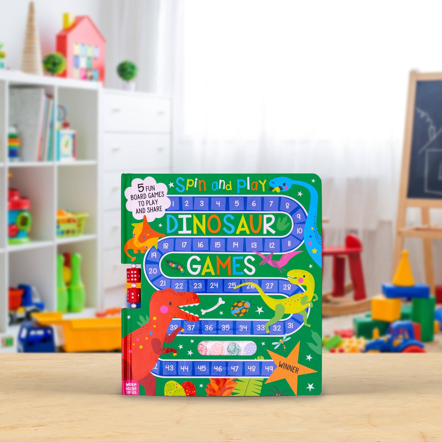 Make Believe Ideas - Spin and Play Dinosaur Games