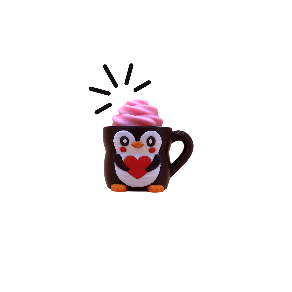 Penguin Mug Clicker Fidget