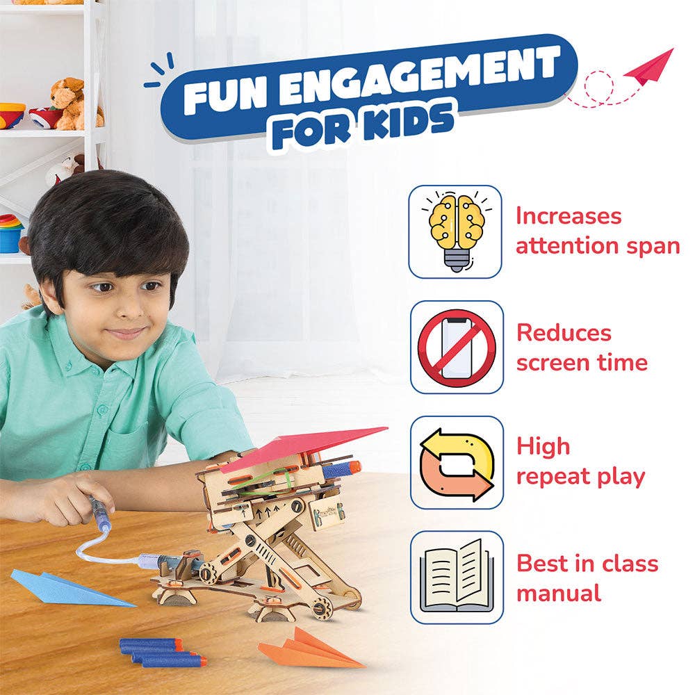 Smartivity Hydraulic Plane Launcher