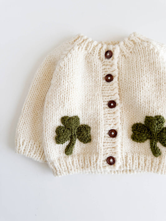 Baby & Child Cardigan - Shamrock Hand Knit