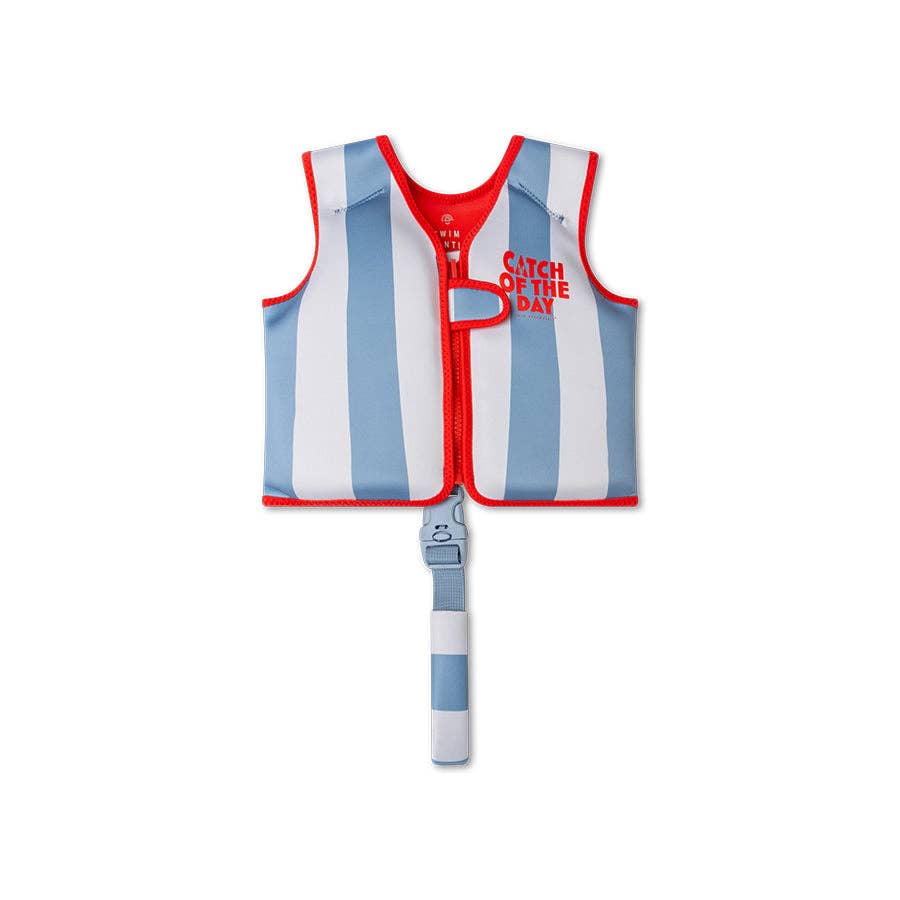 Swim Essentials - Swim Vest - Red/Blue - Catch Of The Day
