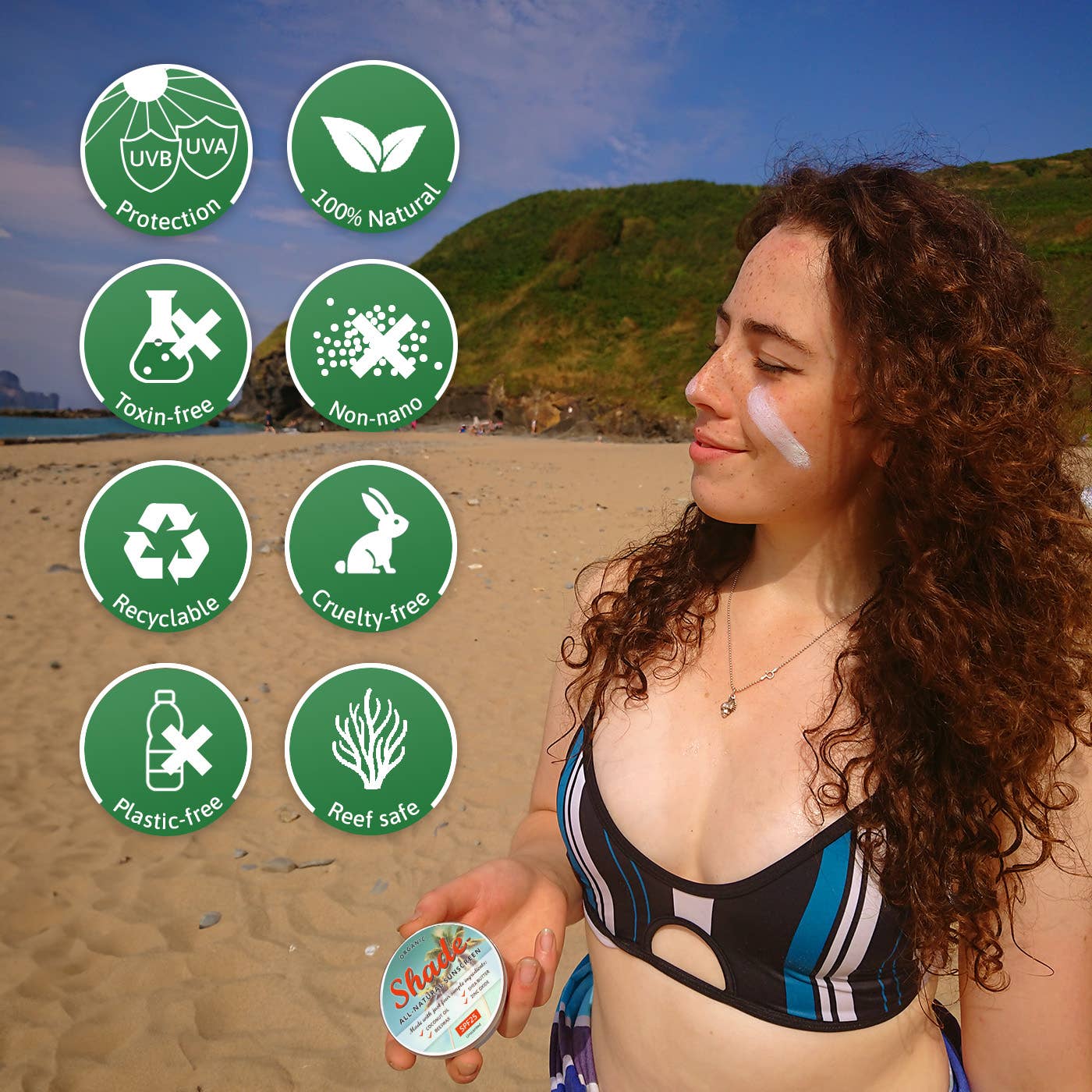 Not the Norm Natural Alternatives - Shade All-Natural Sunscreen | SPF25 | Unscented | 100ml