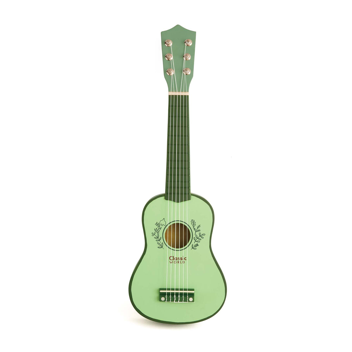 Classic World - Vintage Wooden Guitar Musical Instrument Toy