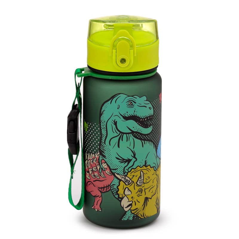 Dinosauria Pop Top 350ml Shatterproof Bottle