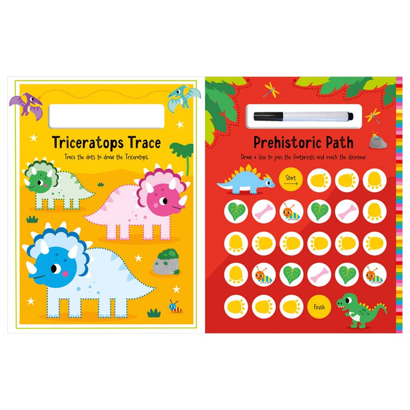 Make Believe Ideas - Wipe-Clean Dino Land