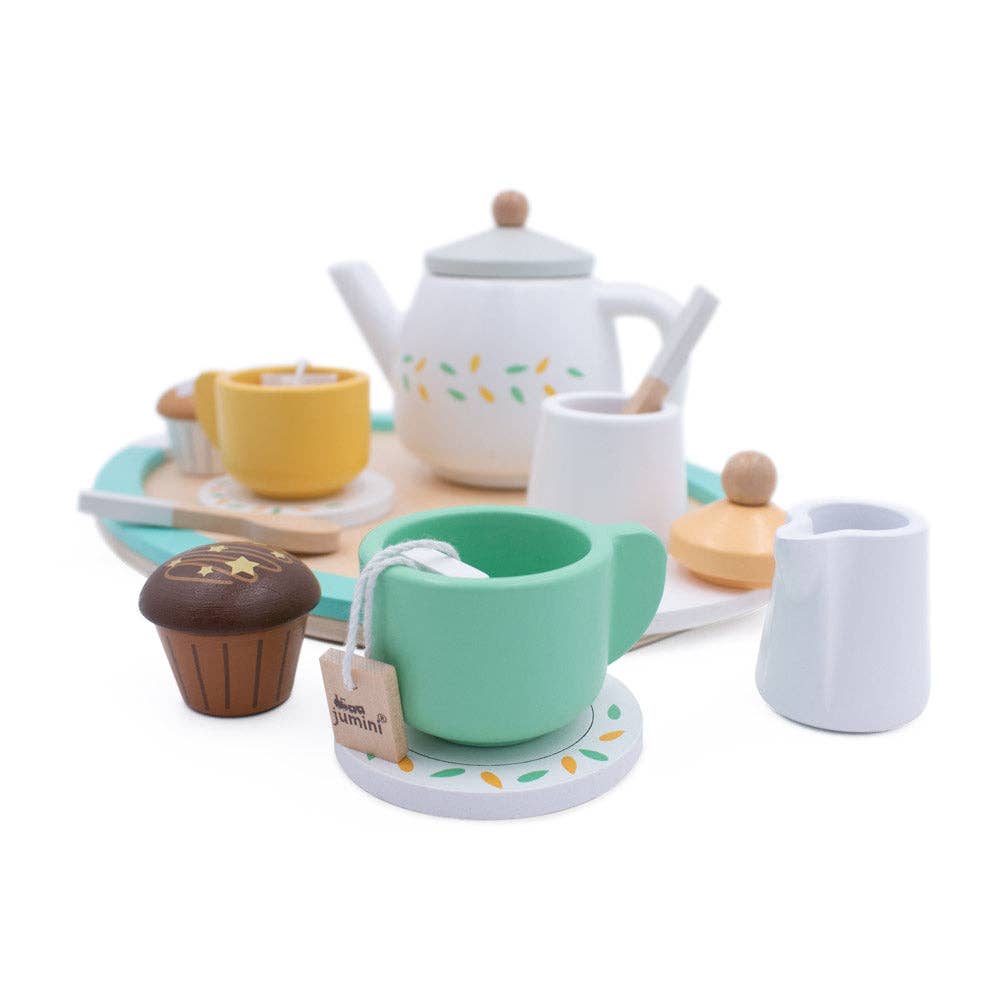 Wooden Play Afternoon Tea Set