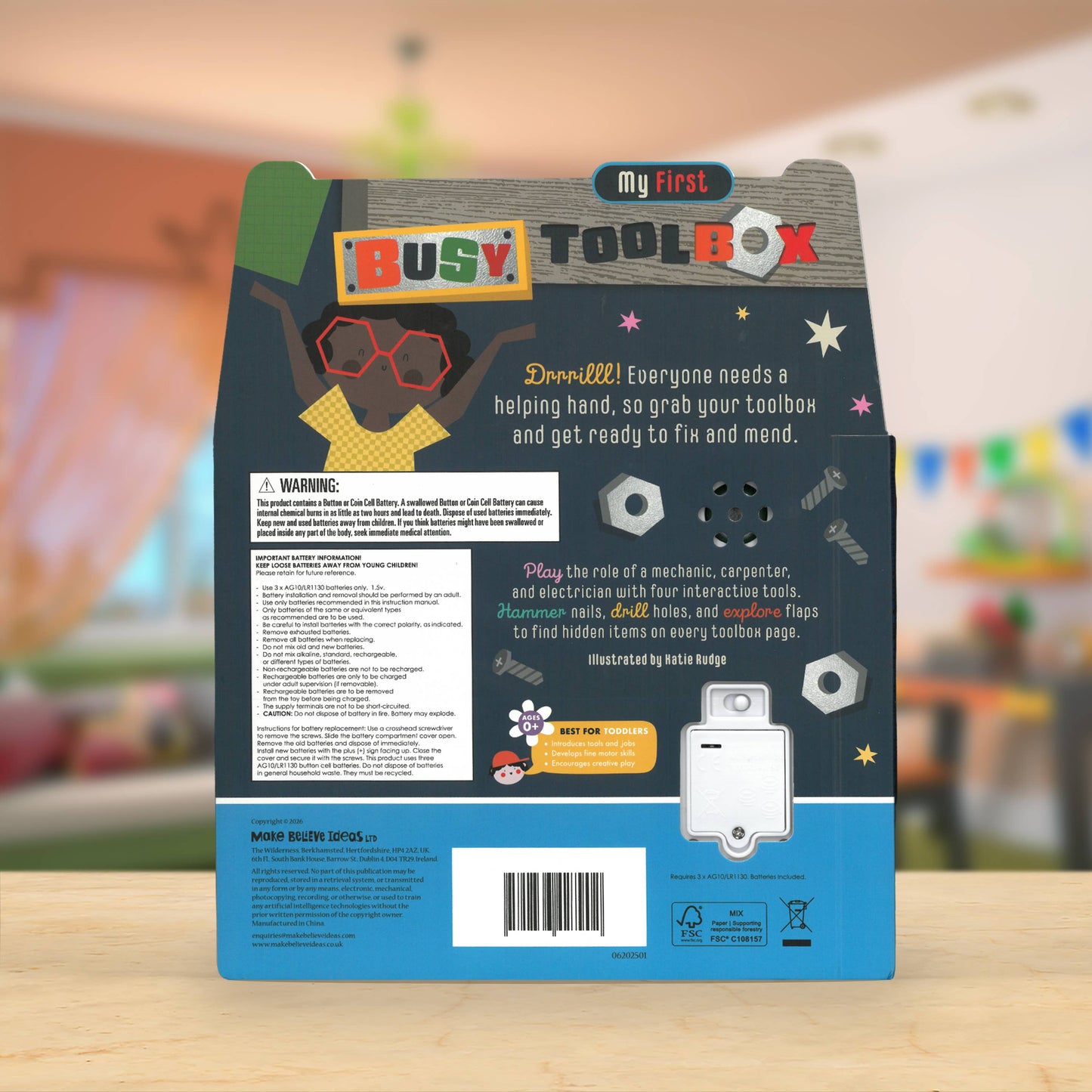 Make Believe Ideas - My First Busy Toolbox