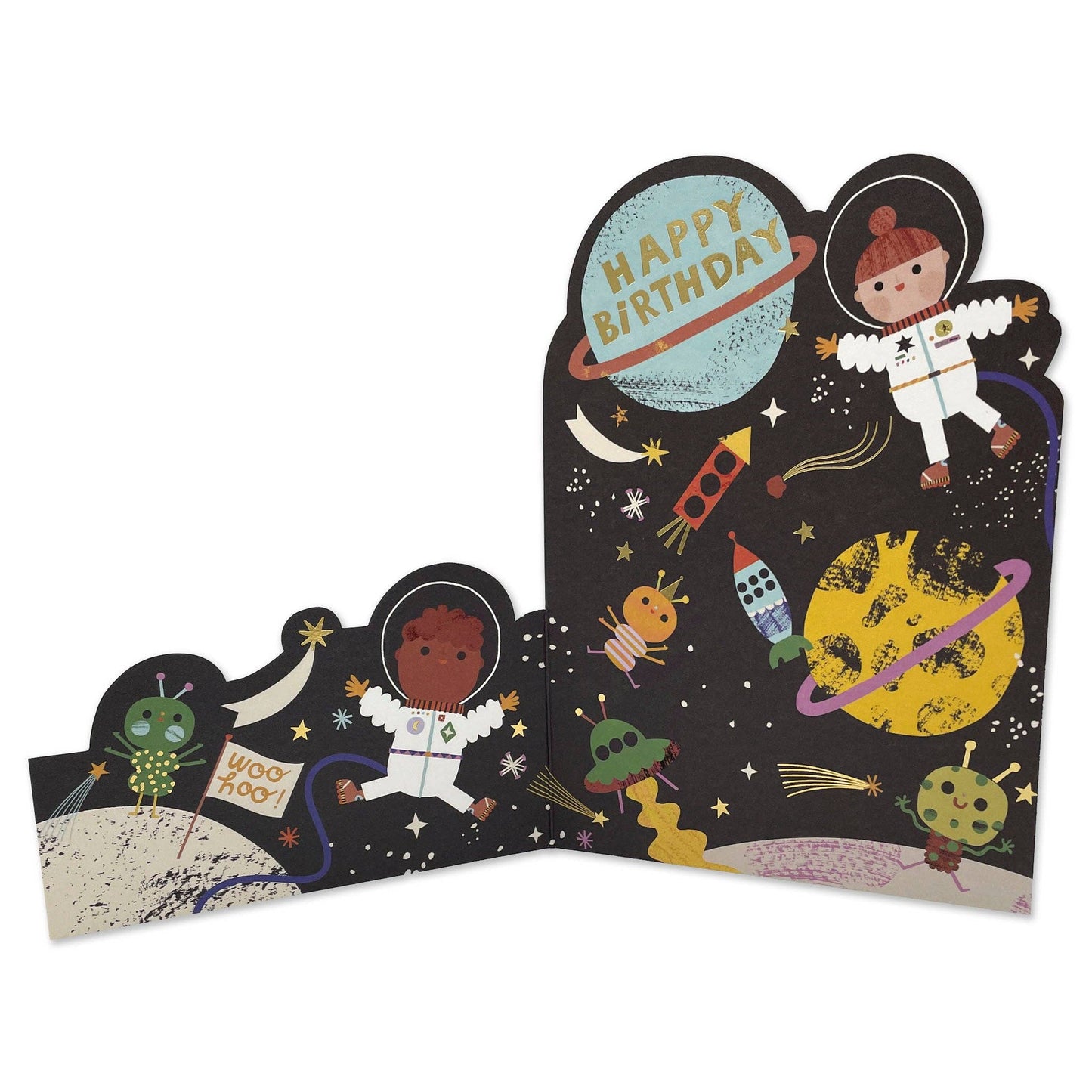 Raspberry Blossom - Happy Birthday - Have an out of this world day (FAN12)