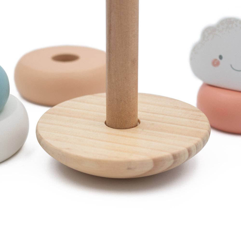 Inside Out Toys - Cloud Wobbly Stacking Tower