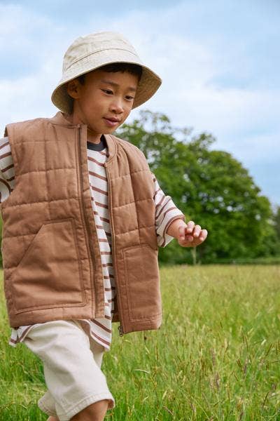 Logo Free Clothing - Beechfield Junior Vintage Bucket Hat | 100% Heavy Washed Cotton | 5 Colours | Unisex Ages 3-12