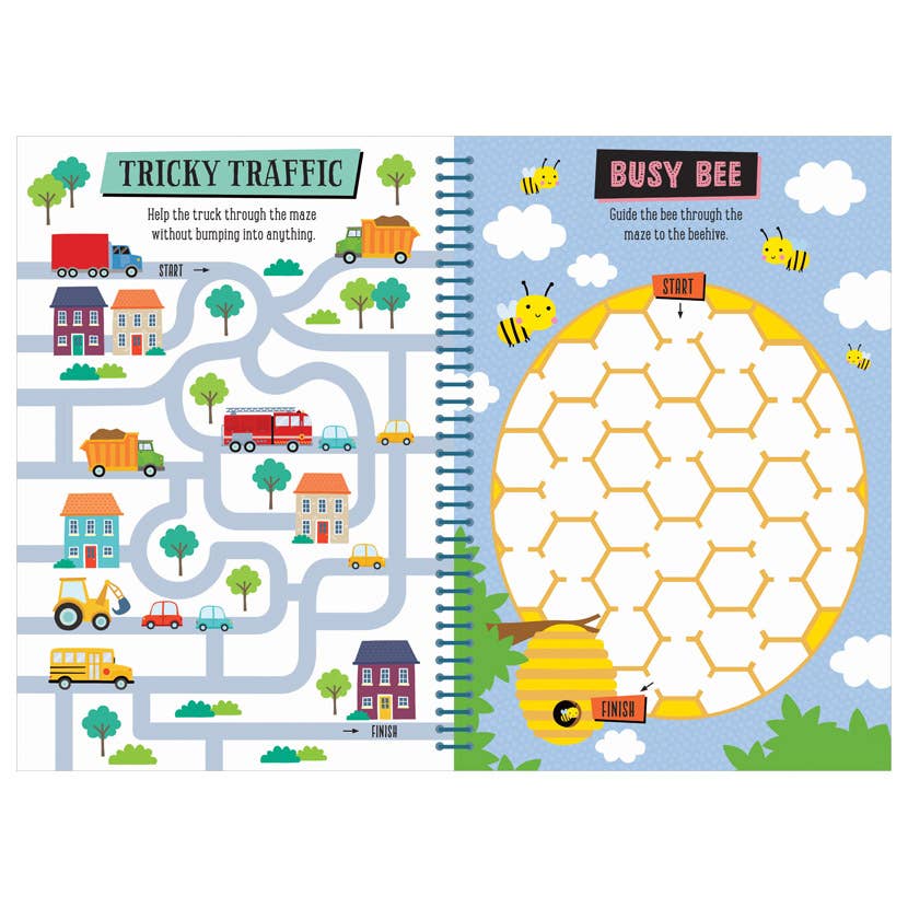 Make Believe Ideas - Wipe-Clean Workbooks  Mega Mazes