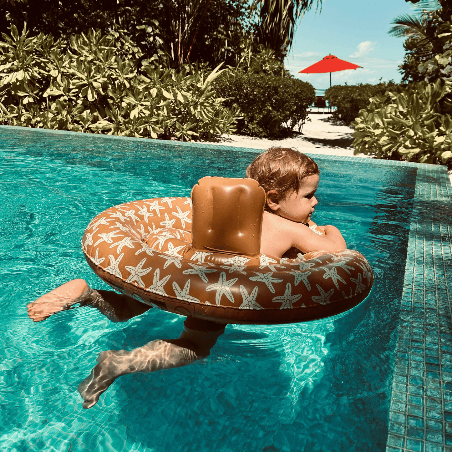 Swim Essentials - Baby Float - Orange - Seastar - 0/1 Years