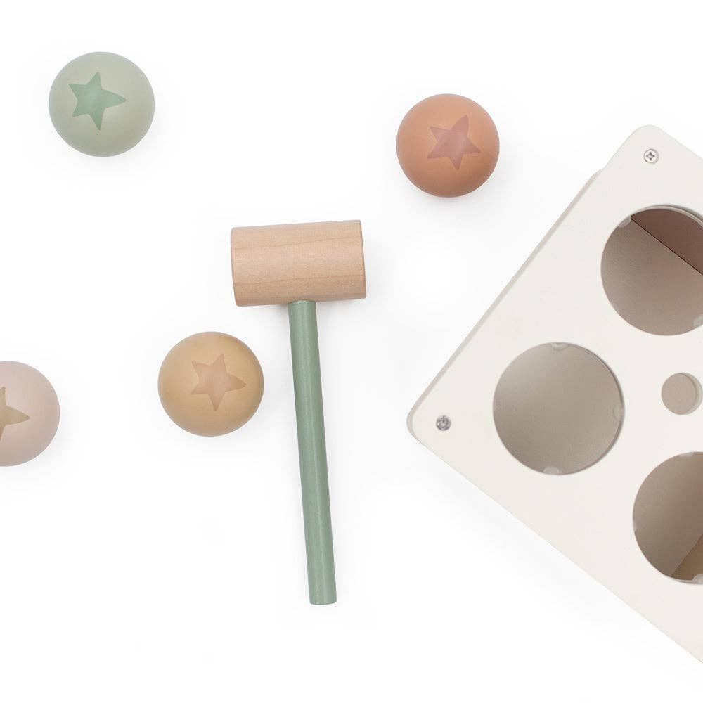 Wooden Pounding Box