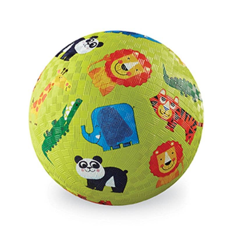 Hippychick - Crocodile Creek Jungle Playball 7 Inch Kids Playground Ball