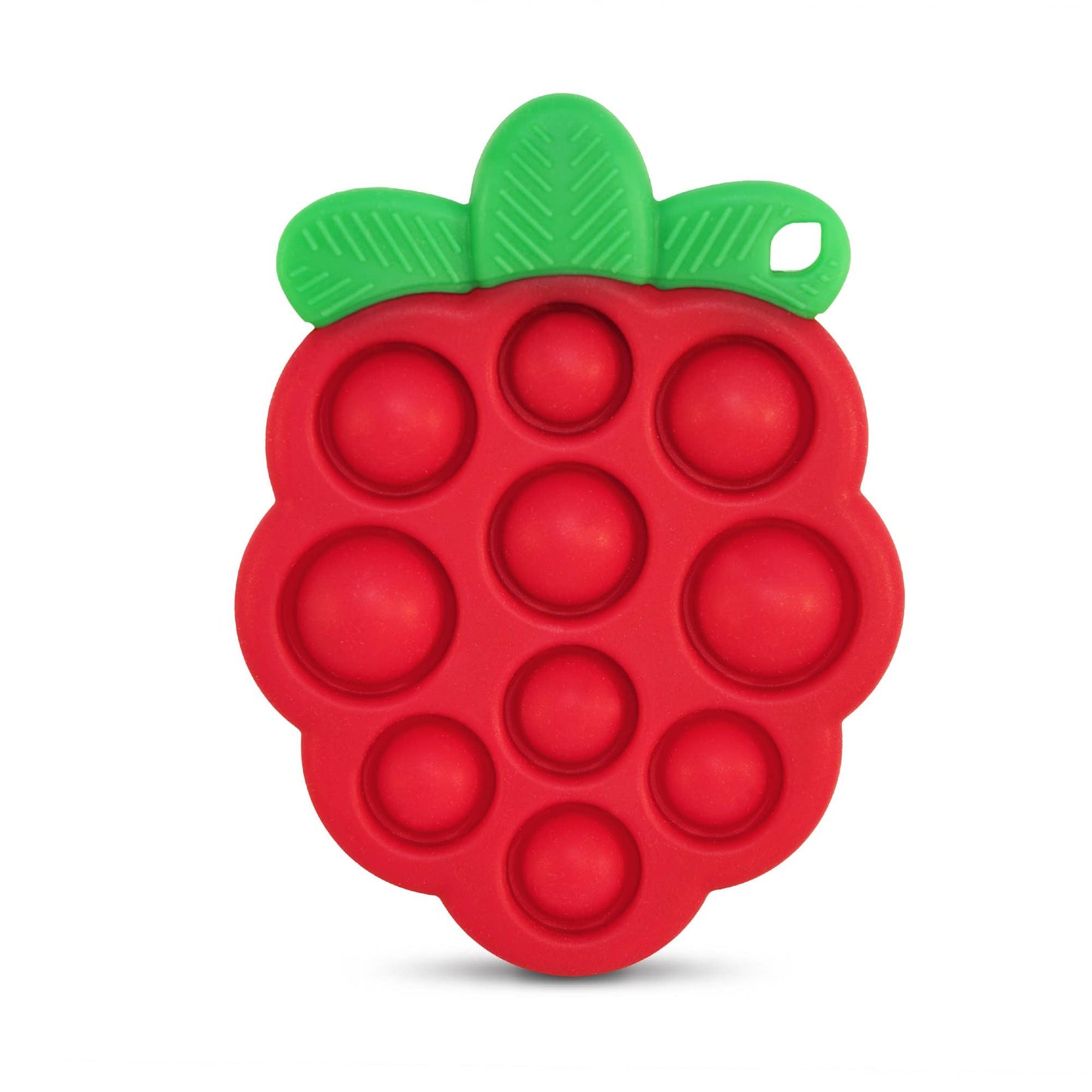 RAZBERRY POP TEETHER RED ON 12 UNIT CLIP STRIP