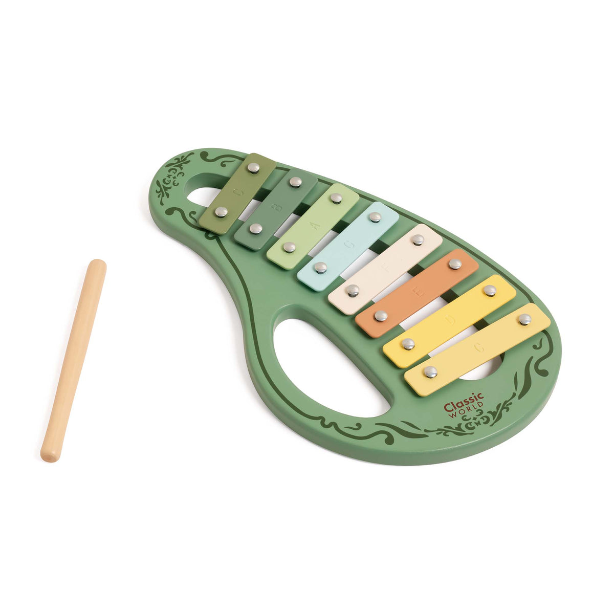 Classic World Vintage Xylophone Wooden Musical Instrument