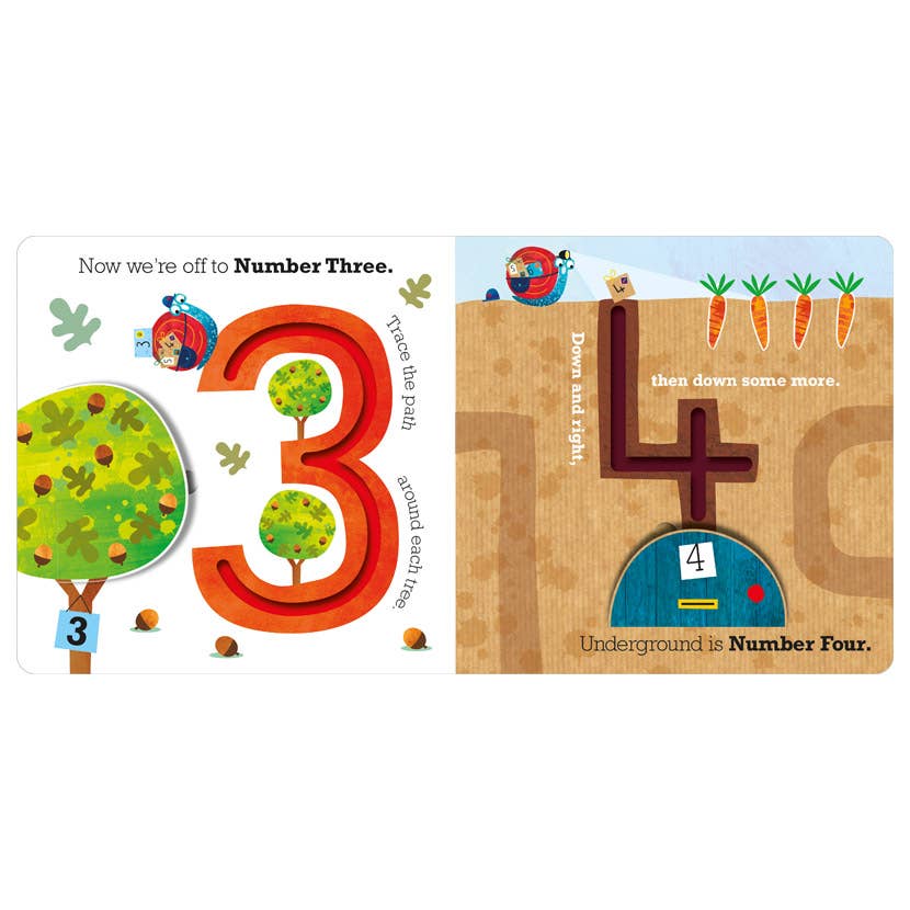 Make Believe Ideas - Finger Trails Mr Snail's Counting Trails