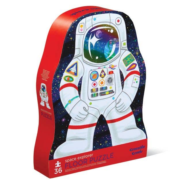 Hippychick - Crocodile Creek Space Explorer 36 Piece Jigsaw Floor Puzzle