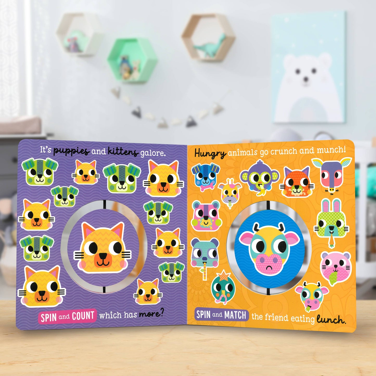Make Believe Ideas - Groovy Baby Spin and Match