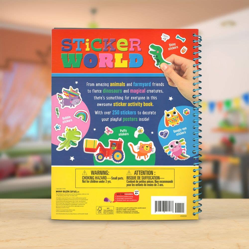 Make Believe Ideas - Sticker World Activity Book