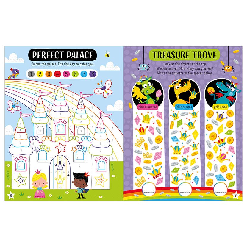 Make Believe Ideas - Scratch and Sparkle Rainbows Activity Book