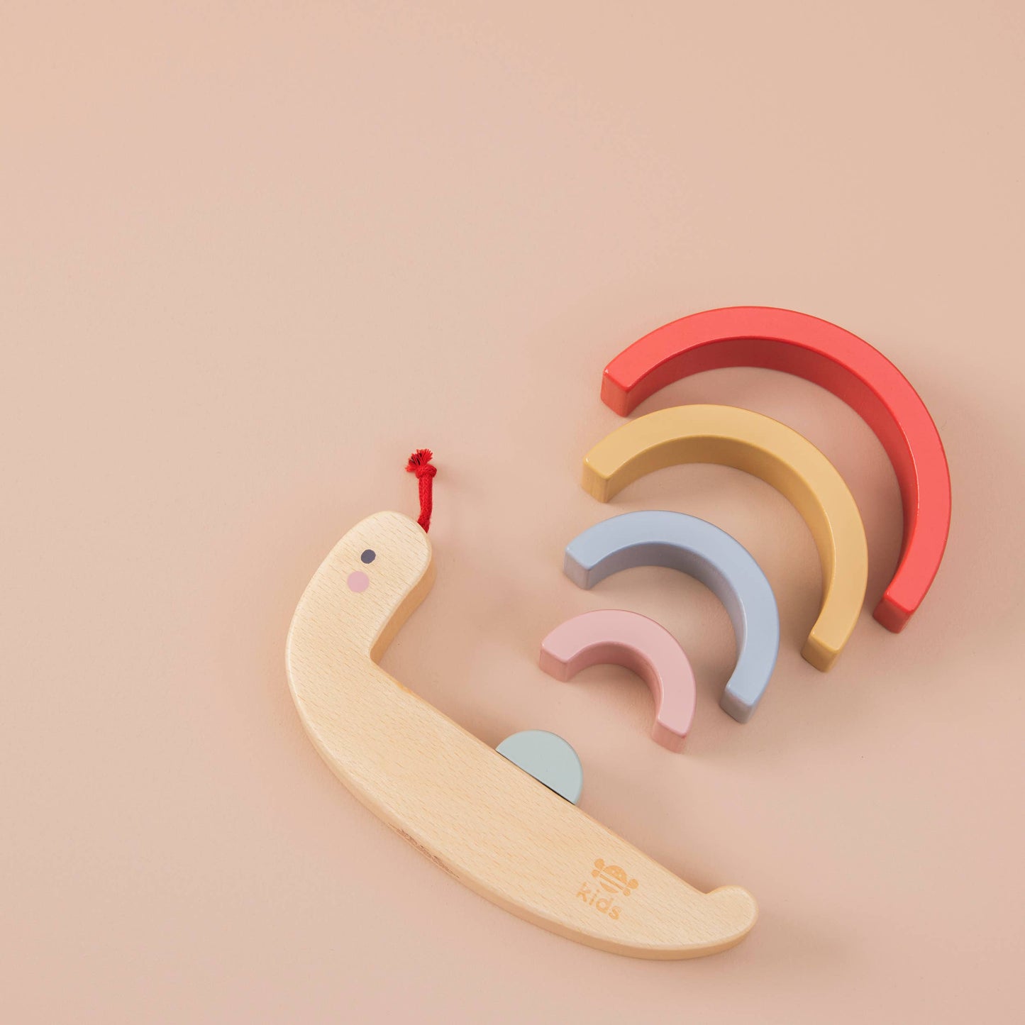 Wooden Snail Stacker Toy (FSC)