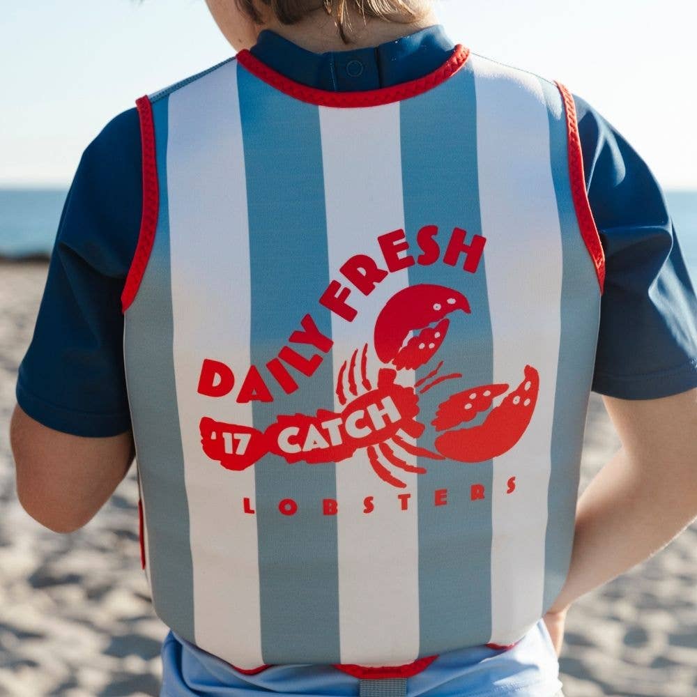Swim Essentials - Swim Vest - Red/Blue - Catch Of The Day
