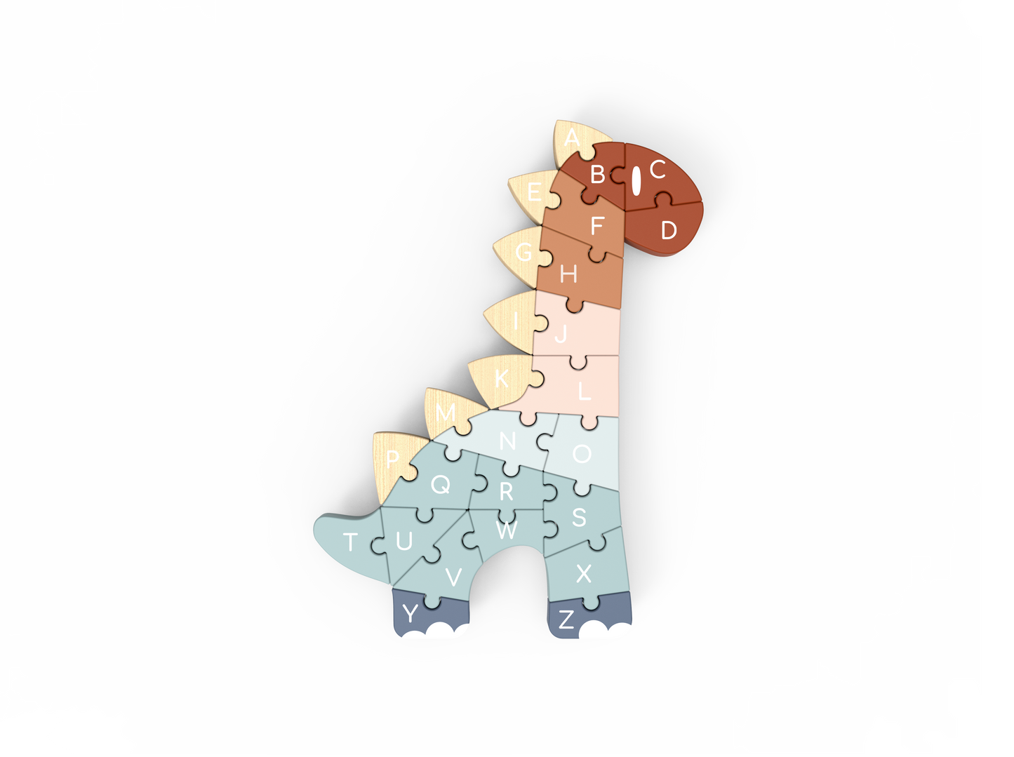 ABC Dino Puzzle (Wooden Toys)