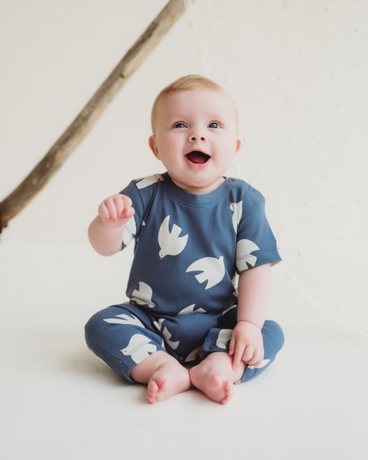 Baby Seagull Romper